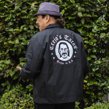 Mechanic's Jacket with Trejo's Tacos Logo - The Pepper Pantry (Formerly Marie Sharp's)